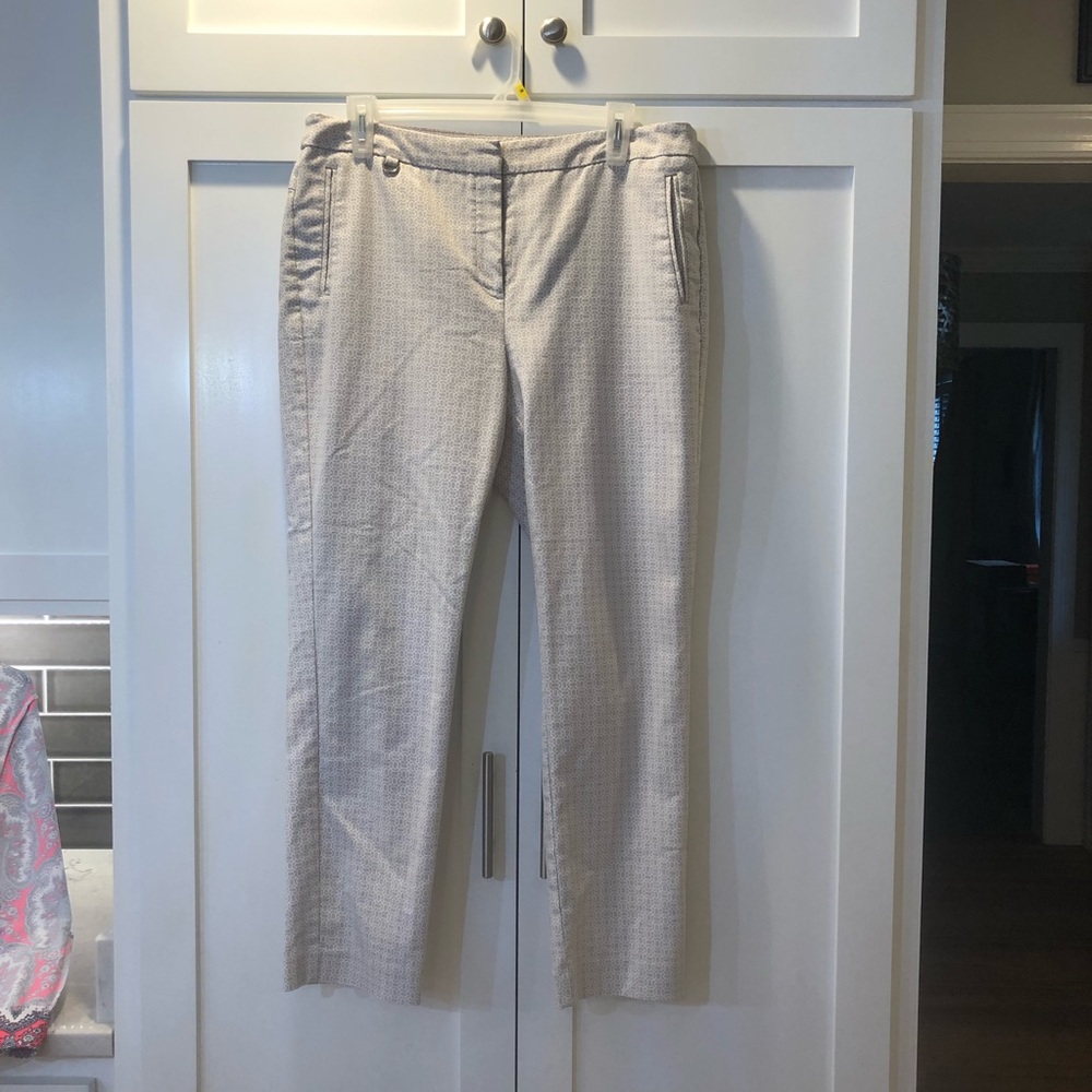 White Adrianna Papell Pants